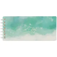 Купить Блокнот А6+ 80л лин. "Sea" на спирали, ассорти — Фото №1