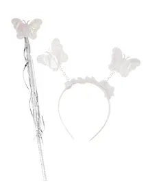 Купить Набор маскарадный: волшебная палочка и ободок (полипропилен, полиэстер) (38х25см) (89598) — Фото №1