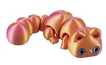 Купить Фигурка 3D Котёнок Мяф (пластик) (11х4) — Фото №1