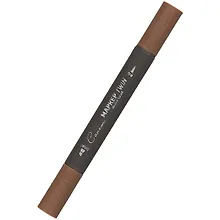 Купить Маркер художественный "Сонет" черно-коричневый, двухсторон., тонк. и широк.долото, Сонет — Фото №1