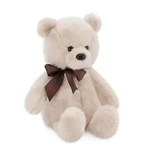 Купить Мягкая игрушка Тёпа с шоколадным бантом (25см) (бежевый) (4/32) (OT8021/25-1) — Фото №1
