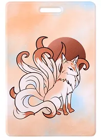 Купить Чехол для карточек Японская лисичка Кицунэ — Фото №1