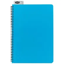 Купить Тетрадь в клетку Stila, Neon Blue, А4, 96 листов — Фото №1