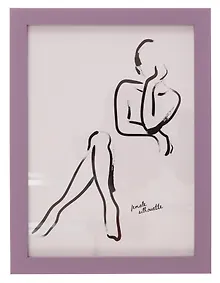 Купить Фоторамка 13*18 "Силуэт" фиолетовое дерево — Фото №1