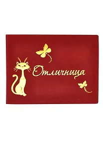 Купить Обложка для зачетной книжки Отличница пластик 15,5*12 см (607142) — Фото №1