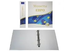 Купить Альбом вертикальный 230х270мм, для Евро-монет, без листов — Фото №1