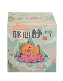 Купить Игрушка Капибара на отдыхе (5см) (пластик) (Blind Box) (12-7003-202508-M340) — Фото №1