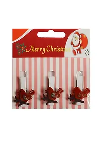 Купить Набор прищепок декоративных, 3 шт, полистоун,птички — Фото №1