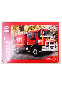 Купить Пазл Пожарная машина 60 элементов Пожарная машина Artpuzzle П60-0974 — Фото №1