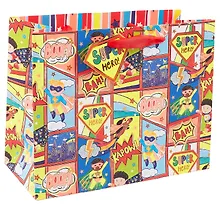 Купить Пакет А5 18*23*10 "Супер бууум" дет., бум.мат.ламинат — Фото №1