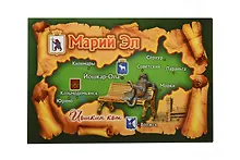 Купить Магнит металл свиток Карта Марий Эл (Йошкар-Ола) (02-118K6) — Фото №1
