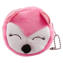 Купить Монетница плюшевая на молнии Лиса (8 см) (ПВХ бокс) (12-12095-HJ-58) — Фото №1