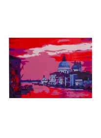 Купить Набор для раскрашивания по номерам ТМ Рыжий Кот Холст с красками 22х30см Вечерний Гранд-канал (Арт. HS243) — Фото №1