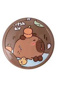 Купить Зеркало складное Капибара (пластик) (7,5х6) (12-15082025-2L) (Lafilaf) — Фото №1