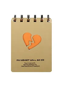 Купить Блокнот А7 100л "My Heart" картон. обложка, нелинован. тонир. блок, ассорти, Haich — Фото №1