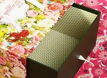 Купить Коробка для подарков, Феникс презент, Райский сад 16*16*8см — Фото №1