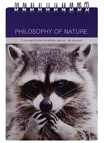 Купить Блокнот А6 100 листов клетка "Raccoon" — Фото №1