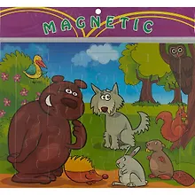 Купить Пазлы магнитные, 22*29,5см, Лесные звери — Фото №1