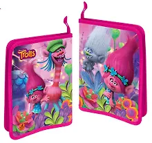 Купить Папка для тетрадей Trolls с 3-х строн, с одним отделением на молнии 4258088 — Фото №1