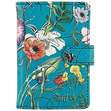 Купить Визитница «Butterfly», бирюзовая, 24 карты, 11 x 7.5 см — Фото №1