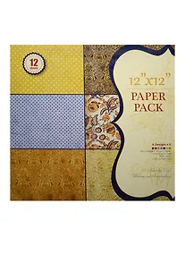 Купить Набор бумаги для скрапбукинга 30*30см, 12 листов, Орнамент 2 (11-22345-6) — Фото №1
