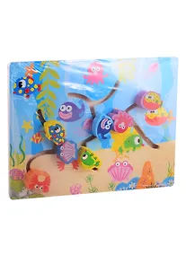 Купить Деревянная игрушка. Лабиринт логический МОРСКИЕ ГЛУБИНЫ (30x20) (арт. G223) — Фото №1