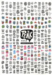 Купить Слайдеры для ногтей "Надписи" — Фото №1