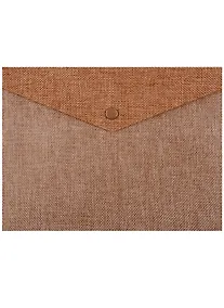 Купить Папка-конверт на кнопке "Лен" — Фото №1