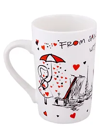 Купить Сувенир, АКМ, Кружка From SPb with love фарфор, матовая, 350мл подарочная коробка — Фото №1