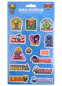 Купить Объемные наклейки Brawl Stars, в ассортименте — Фото №1