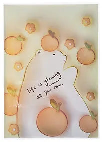 Купить Книга для записей А5 68 листов в линейку, "Мишка 3D", в ассортименте — Фото №1