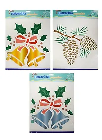 Купить DNW-1NG2016/3 Наклейка на стекло двусторонняя 31х40 см (4680017184281) (в ассорт.) (3+) (упаковка) — Фото №1