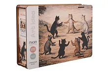 Купить Art idea Пазл фигурный "Танцующие коты" 200 дет. — Фото №1