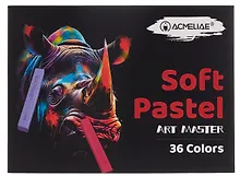 Купить Пастель сухая 36цв художественная, к/к, ACMELIAE — Фото №1