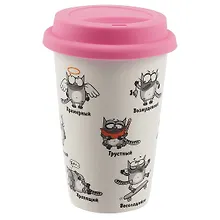 Купить Стакан керамический Cats life — Фото №1