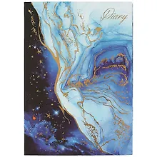 Купить Ежедневник недат. А5 80л "Небосвод" интегр.переплет, тисн.фольгой, лам.софт-тач, офсет — Фото №1