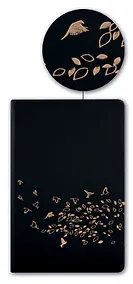 Купить Ежедневник, Феникс+ А5, 192стр., недатирванный Соф -Тач чёрный, мягкий переплет — Фото №1