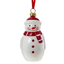 Купить Украшение новогоднее подвесное Снеговик (5х5х10) — Фото №1