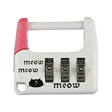 Купить Замочек кодовый Happy cat (металл) (блистер) (12-22713-SM-156) — Фото №1