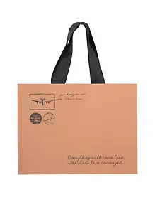 Купить Пакет А5 21*27,5*8 "Марки" крафт, горизонт., нейтр. — Фото №1