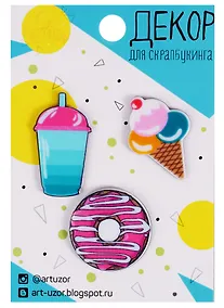 Купить Набор акриловых украшений «Вкусная жизнь», 7 х 11 см — Фото №1