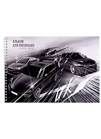 Купить Альбом для рисования Listoff, "Дрифт", А4, 40 листов, на гребне — Фото №1