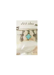 Купить Кулоны в асс.1 Подвеска GREEN (QA 080) (14021106) (упаковка) — Фото №1