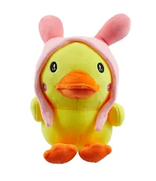 Купить Мягкая игрушка Уточка (Шапка-Зайчик) (25см) — Фото №1