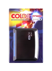 Купить Штемпельная подушка синяя 50*90мм, COLOP — Фото №1