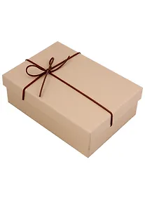 Купить Коробка подарочная "Крафт" 14,5*20,5*7 картон — Фото №1