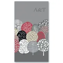 Купить Записная книжка, Телефонная книжка Феникс+ Деревья 85*129мм, 96стр, алфавитная вырубка, интегральный переплёт — Фото №1