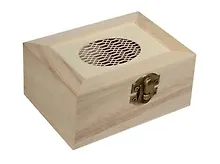 Купить Шкатулка Овал (вырубка) (б 13,5*10*7,5/13,5*10,4*7,1) (дерево) (11-08023-J3) — Фото №1