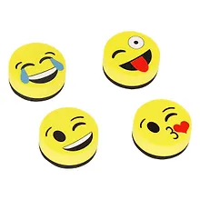 Купить Губка для стирания магнитная "Смайлик", для доски, ассорти — Фото №1