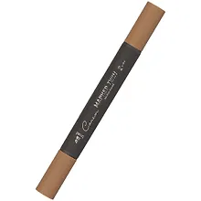 Купить Маркер художественный "Сонет" пыльн.коричневый, двухсторон., тонк. и широк.долото, Сонет — Фото №1